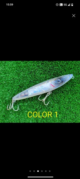 Paseantes, Señuelos Spinning, Pesca Superficie