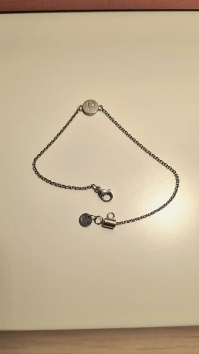 Bracciale Marlù con iniziale P