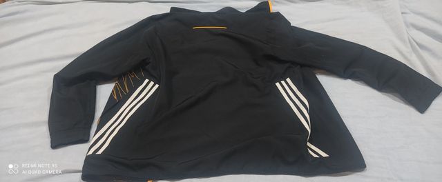 Chaqueta Adidas F50 Talla S Negra Naranja