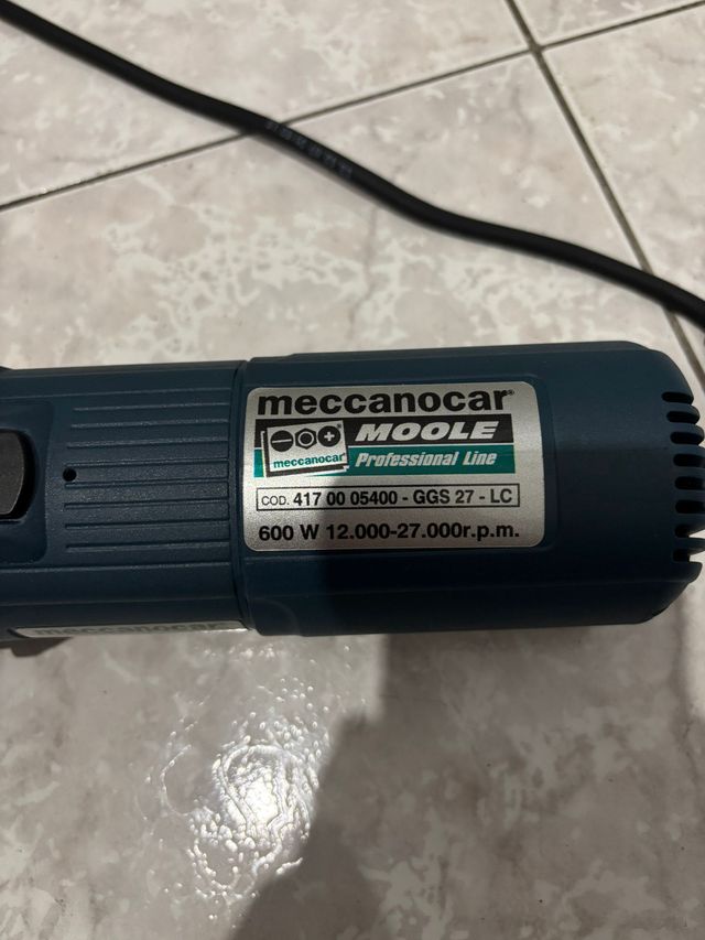 Smerigliatrice Assiale Meccanocar