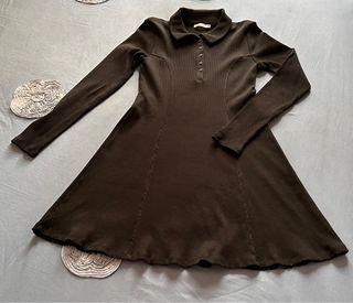 Vestido negro Zara Talla M