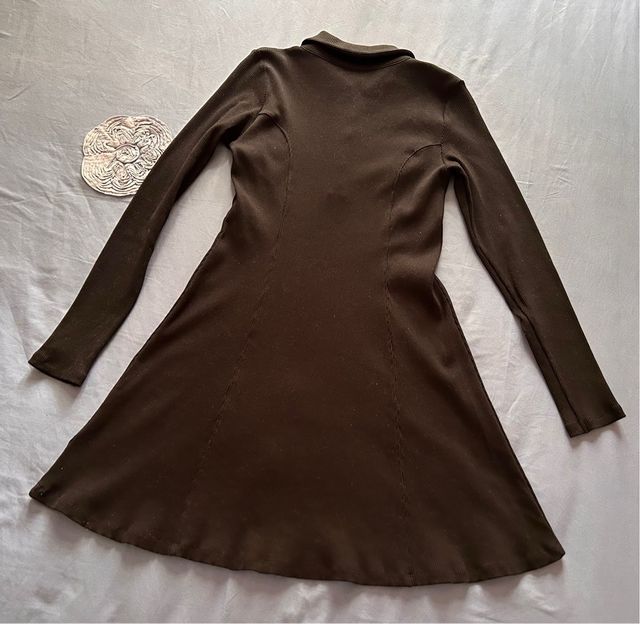 Vestido negro Zara Talla M