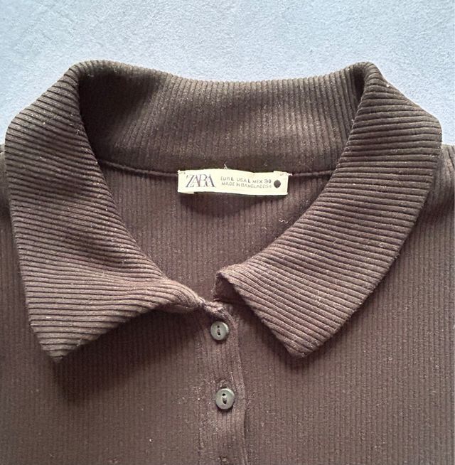 Vestido negro Zara Talla M