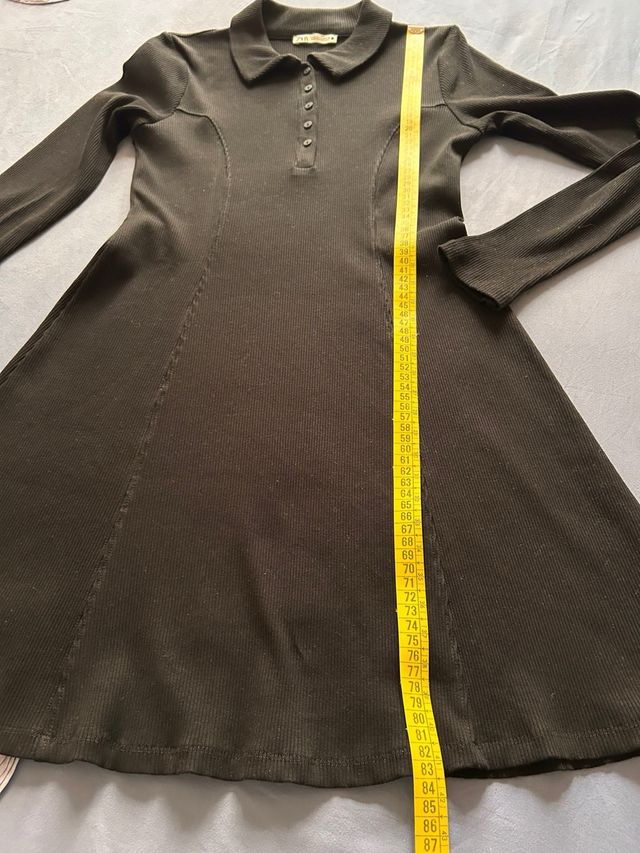 Vestido negro Zara Talla M