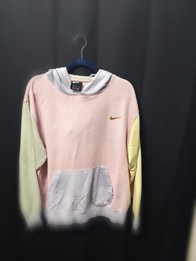 Felpa Nike L Multicolor logo dorato