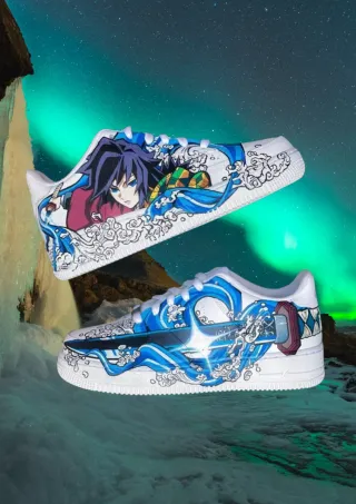 Zapatillas pintadas a mano - Diseño Anime