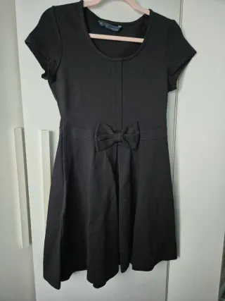 Vestido fiesta Zara negro talla M