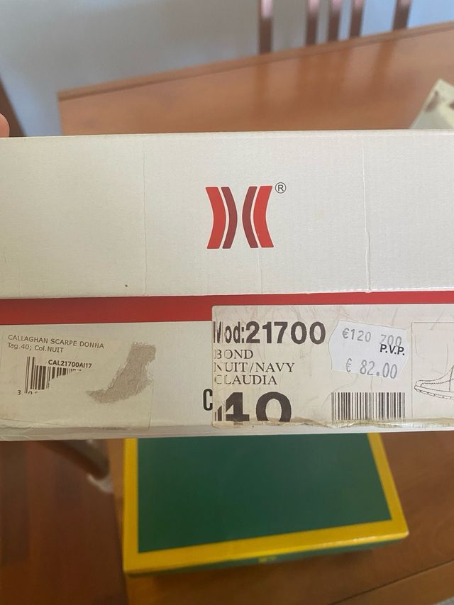 Scarpe Callaghan taglia 4 usate una volta