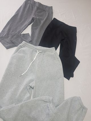 Pack 3 mallas y pantalones largos niña