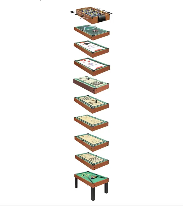 Mesa Multijuegos 10 en 1