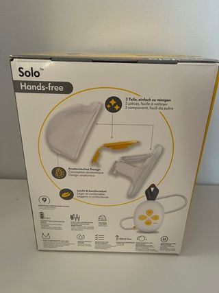 Sacaleches Medela Solo Hands-free. A estrenar.