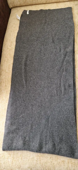 Bufanda gris, acanalada, Hombre,  Scalpers.