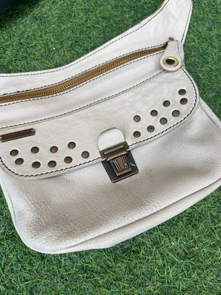 Riñonera Caomka Piel Beige