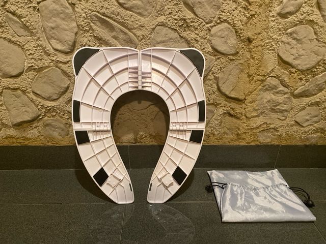 Reductor WC infantil panda + funda