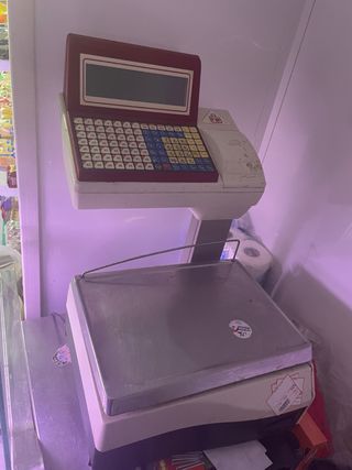 Báscula digital comercial