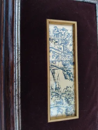 Quadretto lastra oro