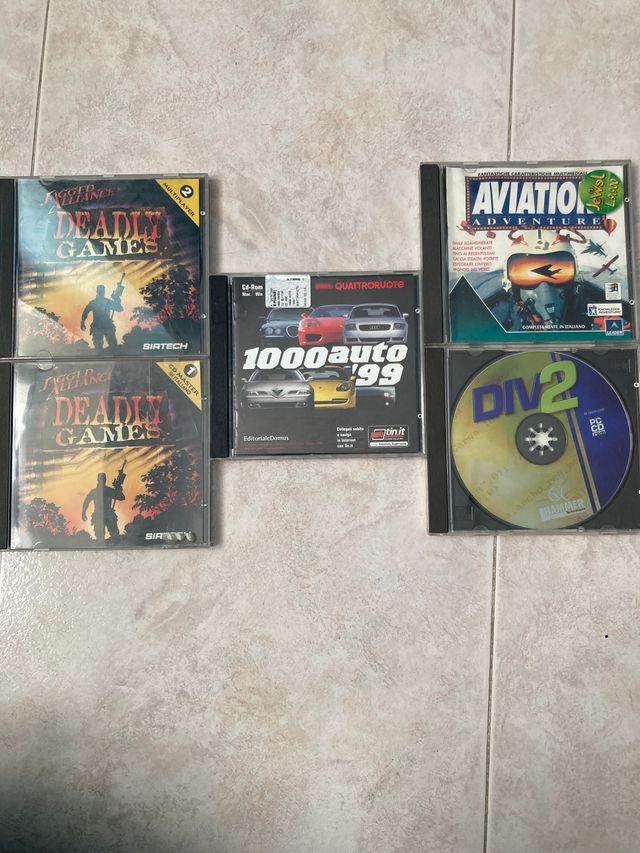 Giochi per PS1, PS2, PS4, PC, Wii