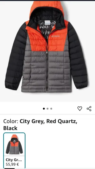 Chaqueta Columbia niño Talla XL