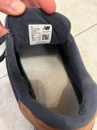 New Balance Scarpe Uomo Grigio Marrone Taglia 43