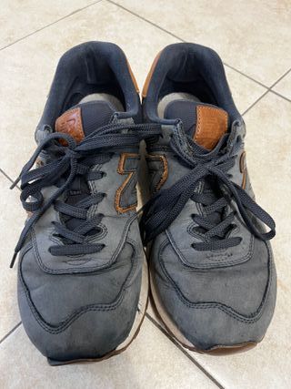 New Balance Scarpe Uomo Grigio Marrone Taglia 43