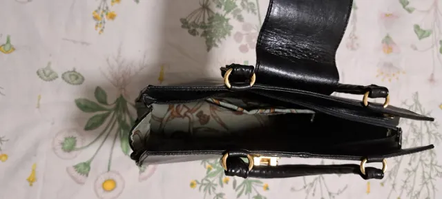 Bolso Piel Negro El Corte Inglés