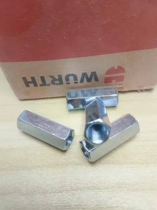 Empalmes para varilla roscada M8