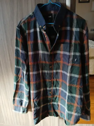 Camisa cuadros Vans Talla L