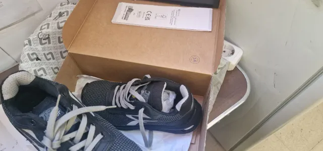 Zapatillas seguridad U-Power negras/grises 