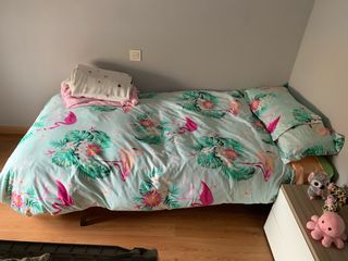 Cama 90 con nórdico y sábanas