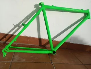 Cuadro Bicicleta Verde