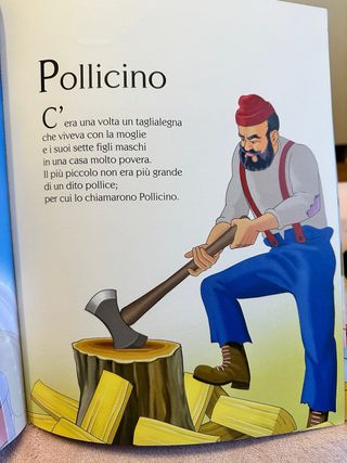 Libro favole bambini C’era una volta