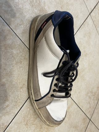 Scarpe Levi's Uomo Beige/Bianche Tg 44