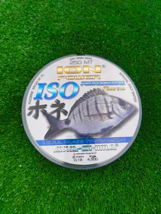3 bobinas  hilo de pesca AWA SHIMA, Nylon
