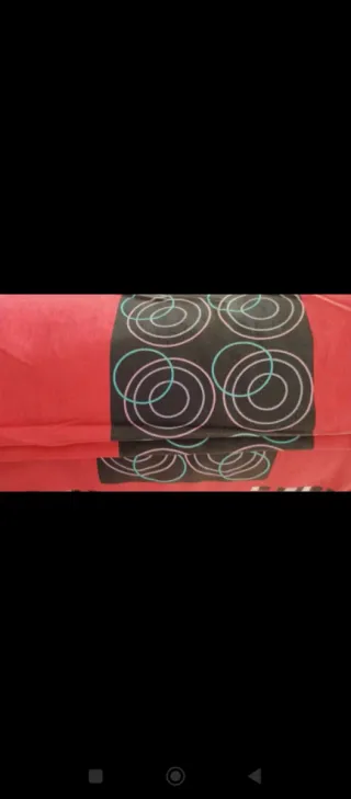 Funda nórdica roja 210x300