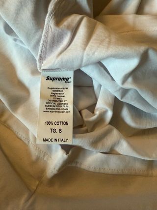 Camiseta Supreme Spain Blanca