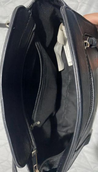 Borsa piccola con tracolla nera