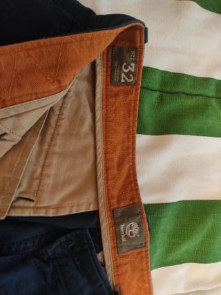 Pantalones Cargo Timberland Azul Talla M