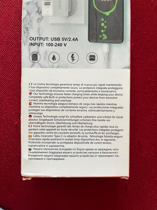 Caricatore + Cavo Type-C MAXEXCELL