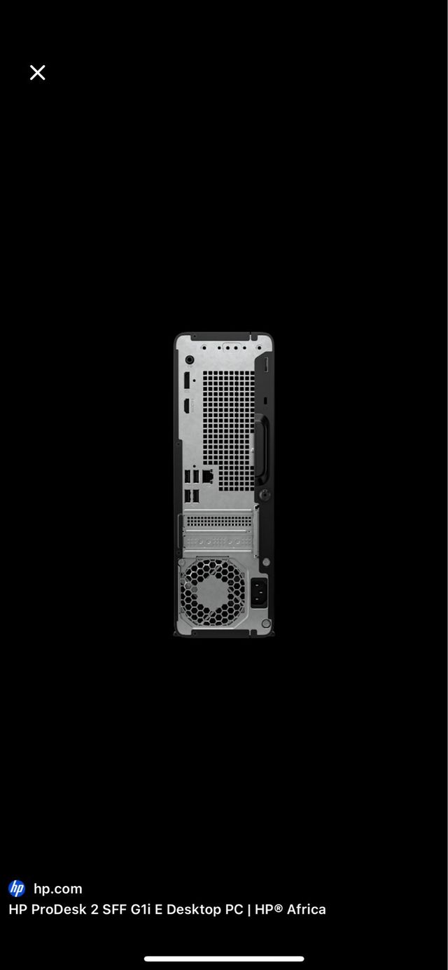 PC HP Prodesk 2 15/16GB RAM 512GB SSD