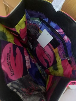 Bolso Desigual Multicolor Divertido