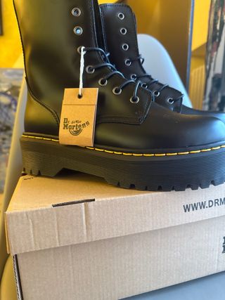Dr. Martens Stivali Neri Platform