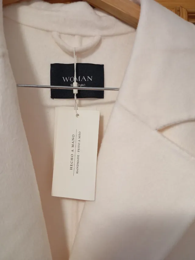 Abrigo lana oversize mujer WOMAN Corte Inglés