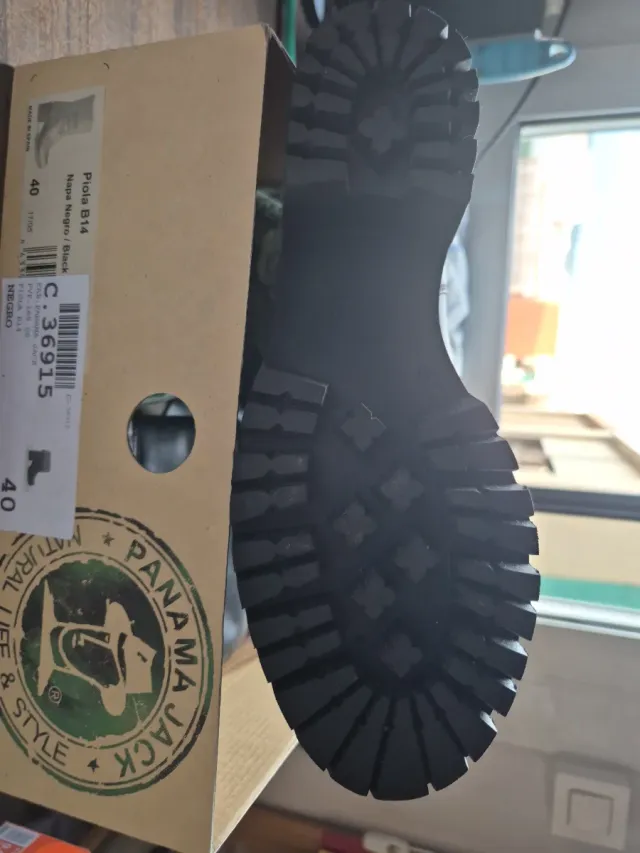 Botas Panama Jack Piel Mujer Talla 40 Negras