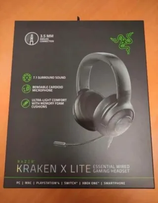 Auriculares Razer Kraken X Lite Gaming
