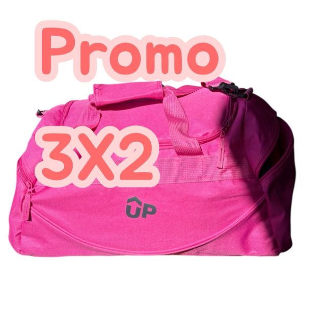 Bolsa de deporte rosa UP