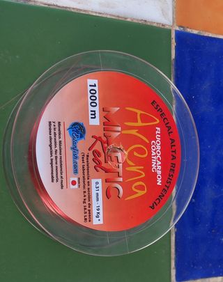 Hilo de Pesca 1000m Arena Mimetic Red