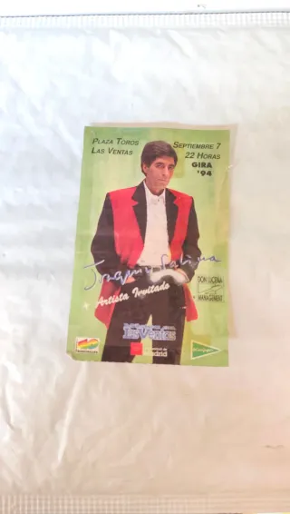 Entrada Concierto Joaquín Sabina 1994