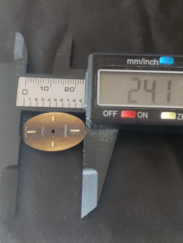 Esferas Dial Reloj Vintage Tissot Saphir (4uds)