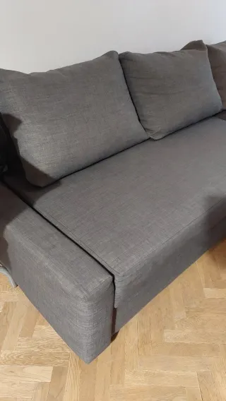 Sofá Cama Chaiselongue Gris Oscuro