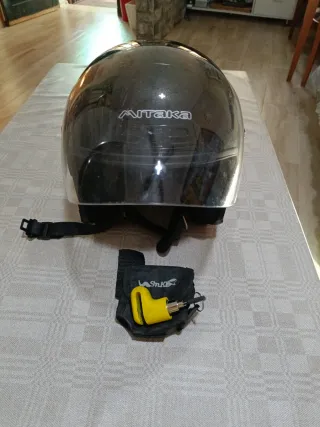 Casco de moto Mitaka con cierre